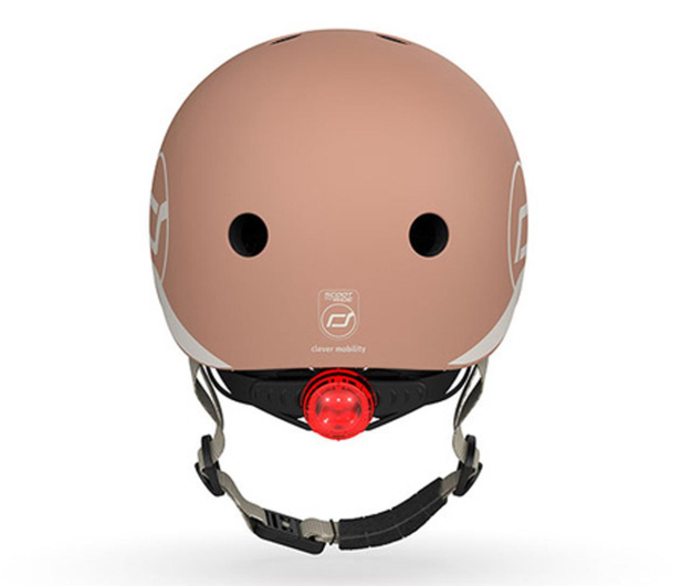Scoot & Ride Kask Ochronny XXS-S dla dzieci 1-5 lat Mocha - 1357023 - zdjęcie 4